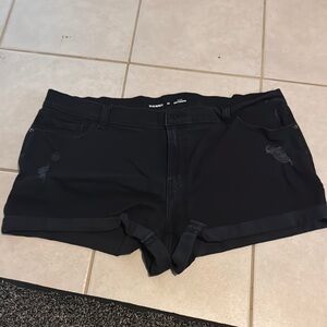 Old Navy Black Jean Shorts